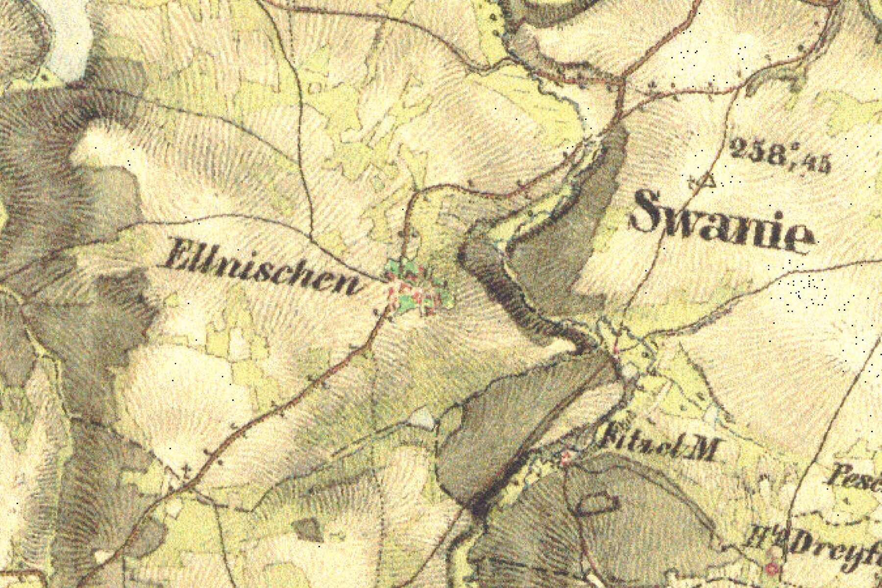 2. vojenské mapování (Františkovo)