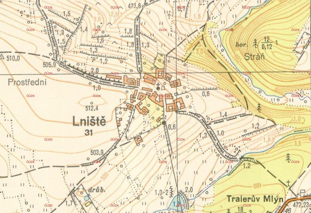 Topografická mapa